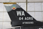 The 64th Aggressor Squadron is know as the 64 AGRS with a WA tail code.